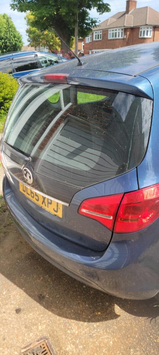 Vauxhall, MERIVA, MPV, 2015, Manual, 1398 (cc), 5 doors - NON RUNNER