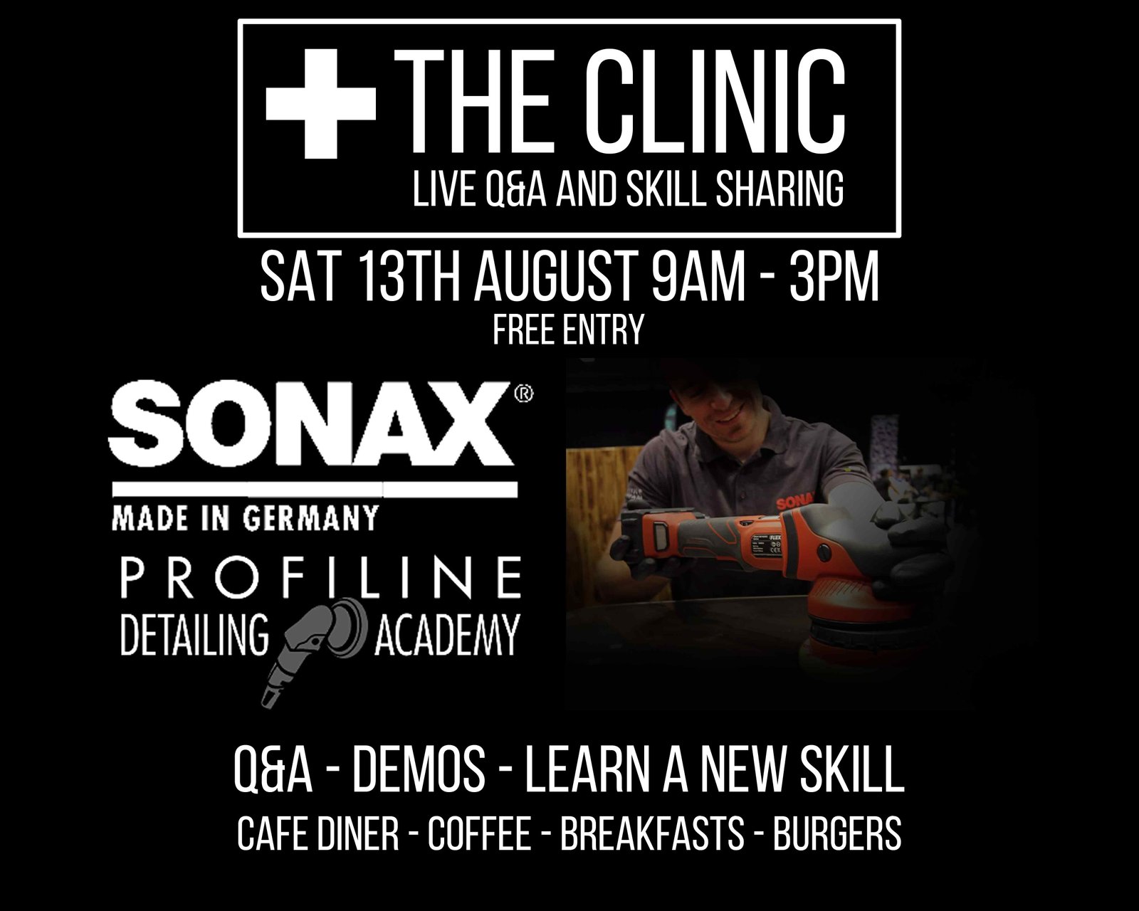 The Clinic (Q&A Meet) With SONAX Detailing Academy UK